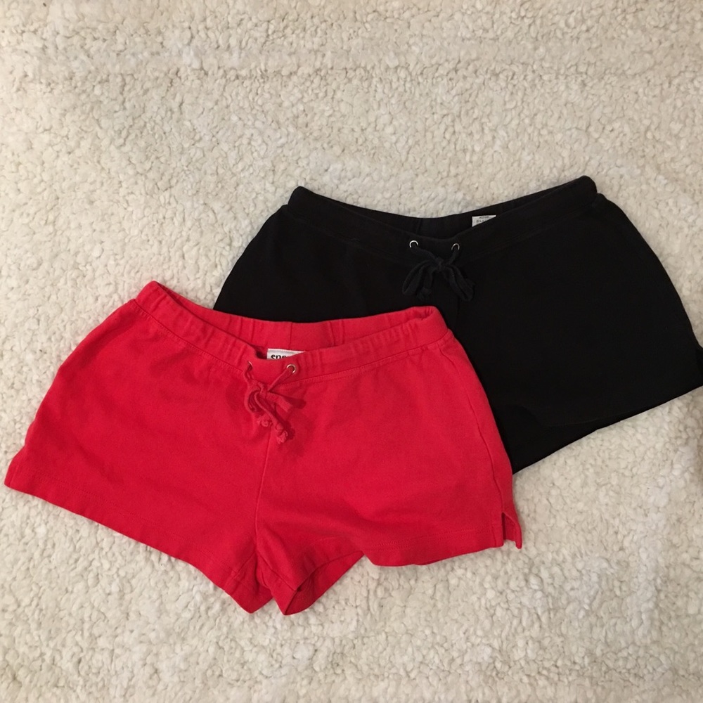 Red & Black Shorts (2Shorts)